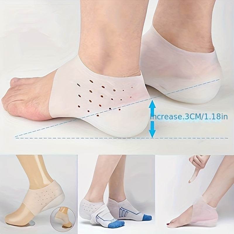Men's Comfort Height-Boost Insole Socks – Cushioned & Breathable